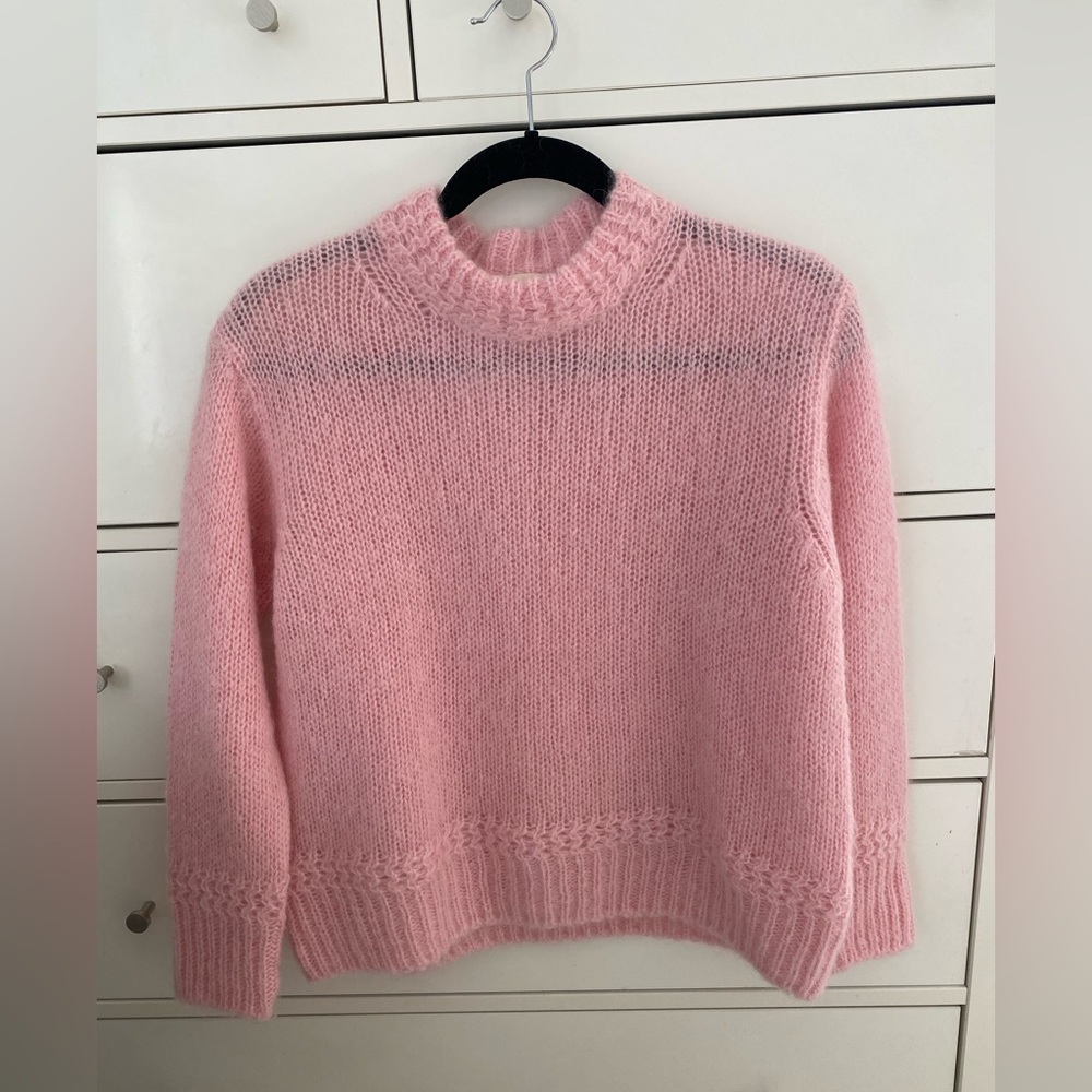 Sezane Pink Sweater